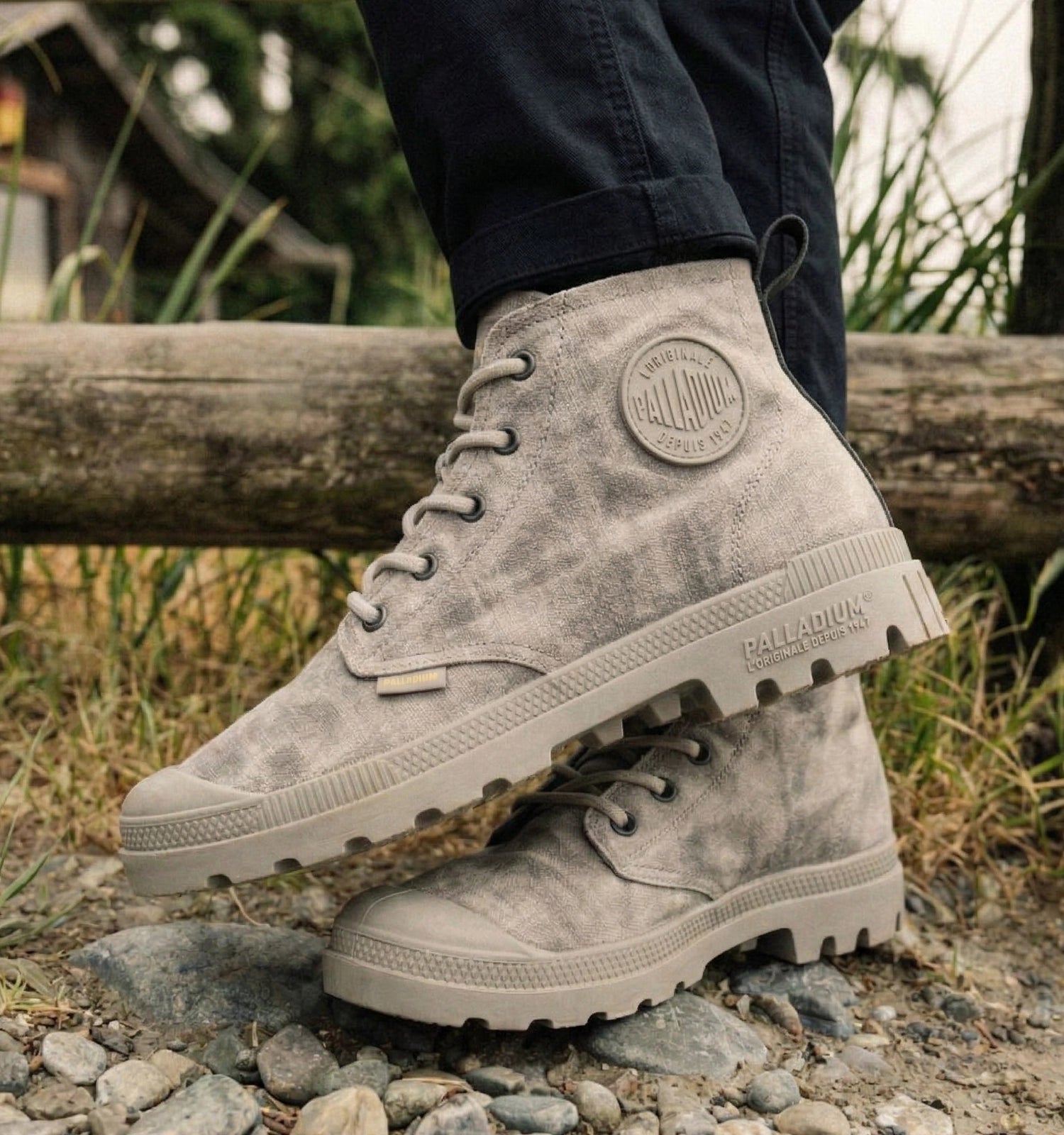 Pampa SP 20 HI Wax Boots Moon Rock