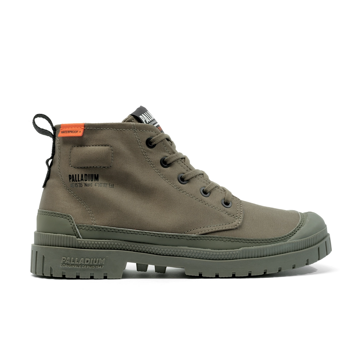 Pampa SP 20 HI WP+ Palladium Boots Olive Night
