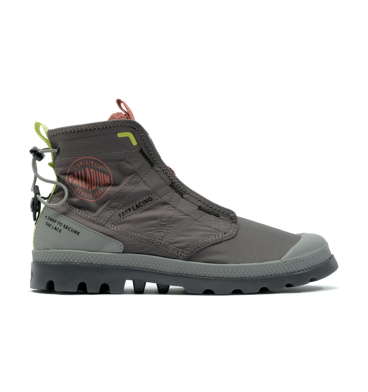 Palladium Pampa Travel Lite Slate Gray Lightweight Comfort Mesh Boots Men 7M US PAMPA TRAVEL LITE RS – Palladium US main image 3