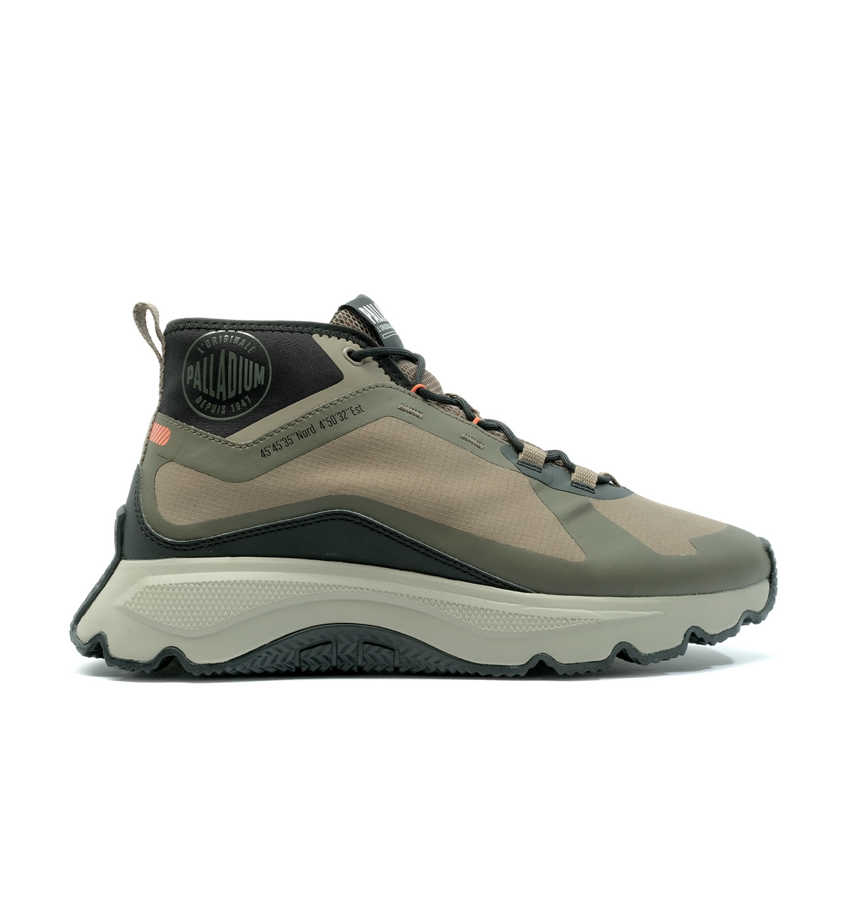 Md Boota Thunder MD Palladium Boots Dusky Green