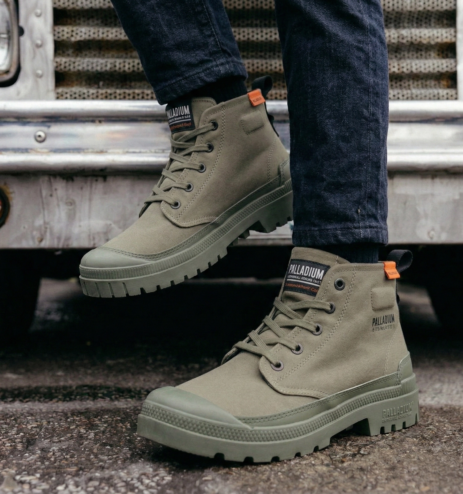 Pampa SP 20 HI WP+ Boots Olive Night